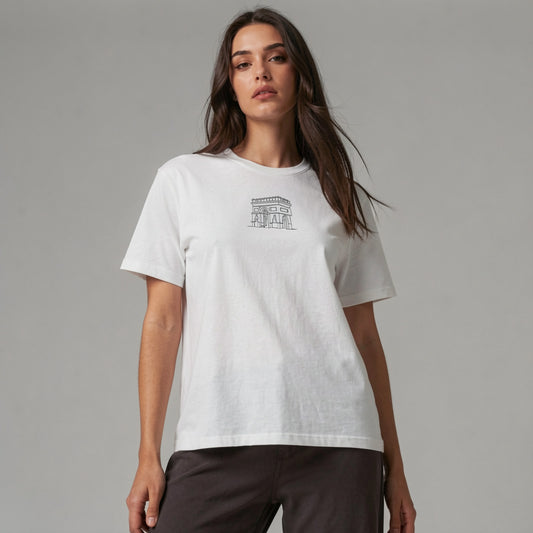 FRENCH ARCHIT T-SHIRT in white