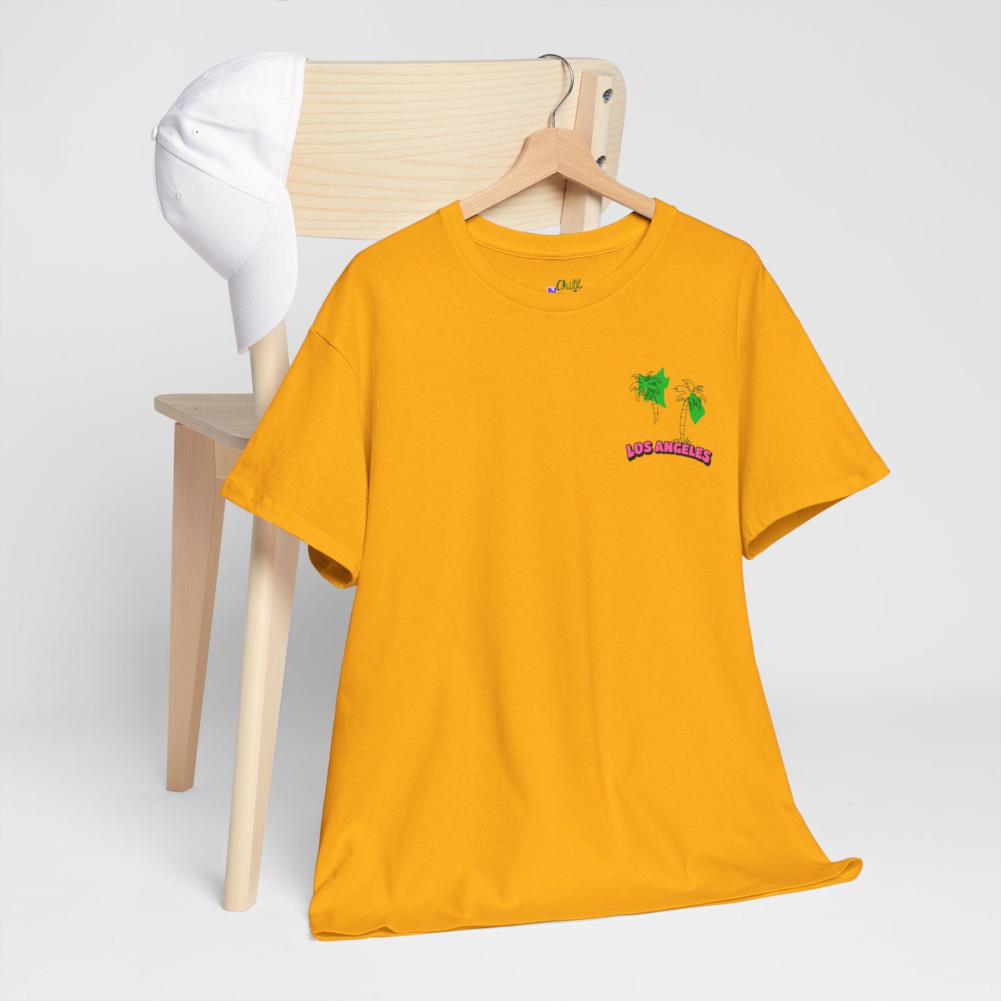 LOS ANGELES T-SHIRT in sunny yellow