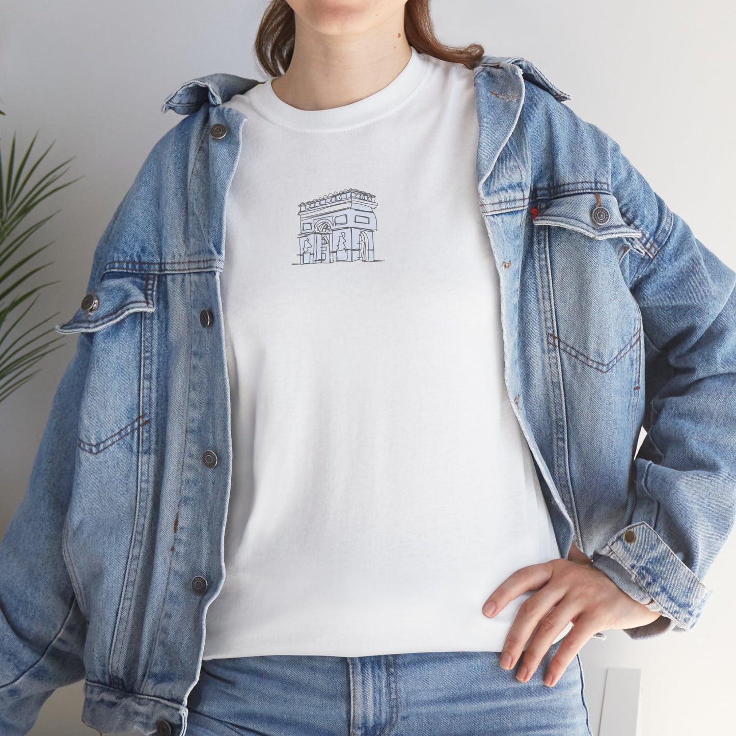FRENCH ARCHIT T-SHIRT in white