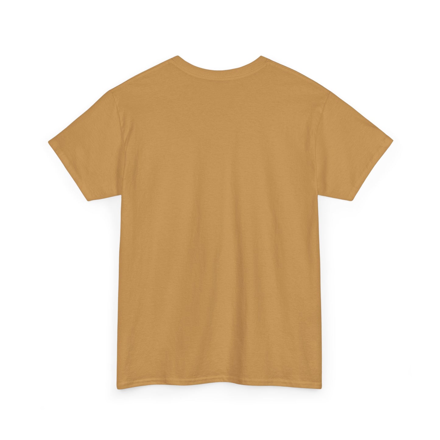 MAJESTIC LION UNISEX HEAVY TEE in old gold