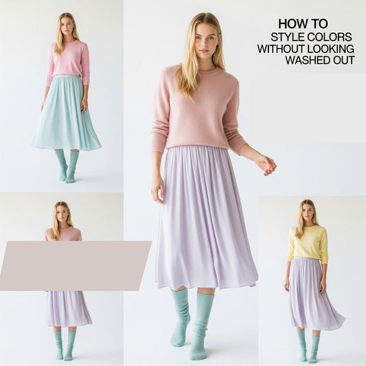 How to Style Colors Without Looking Washed Out