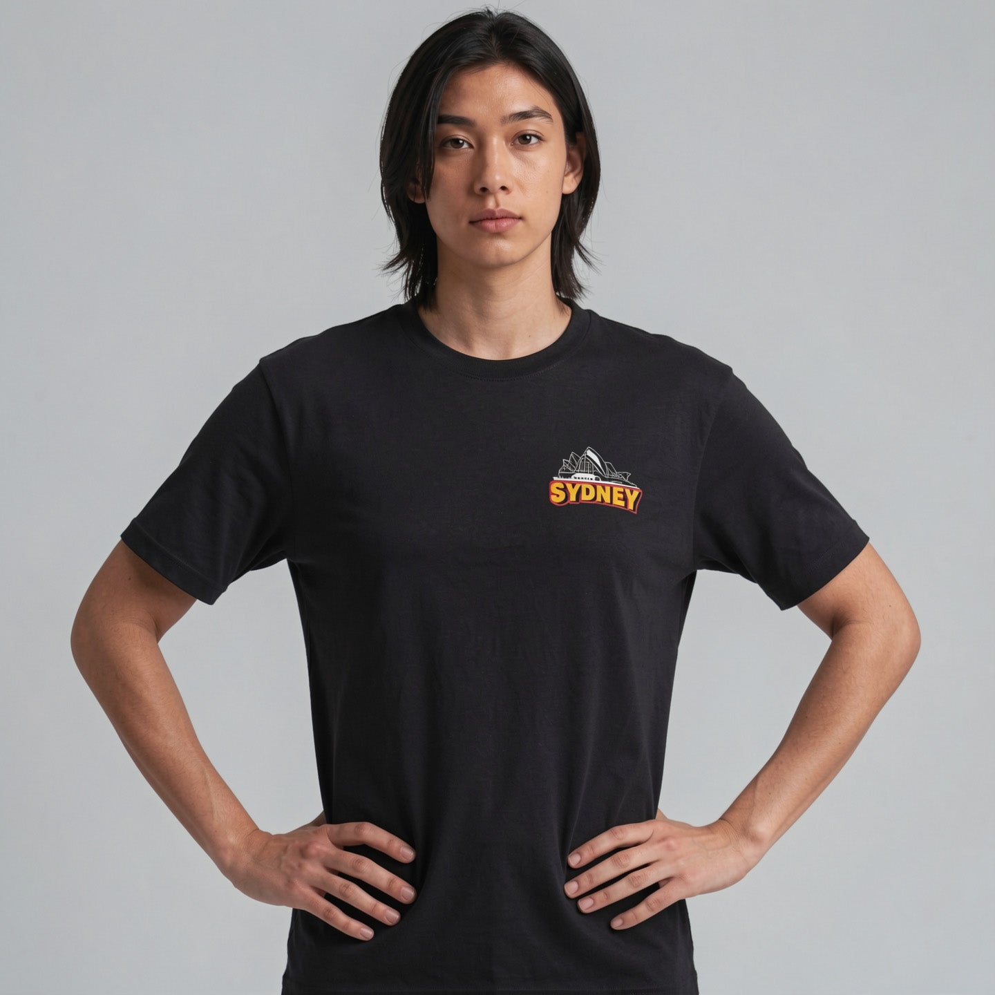 SYDNEY T-SHIRT in black