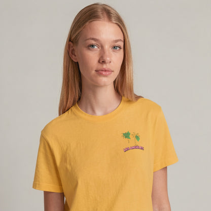 LOS ANGELES T-SHIRT in sunny yellow