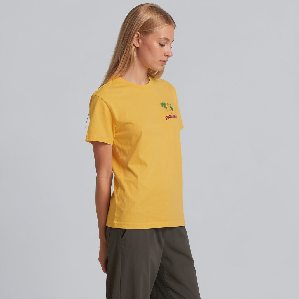 LOS ANGELES T-SHIRT in sunny yellow