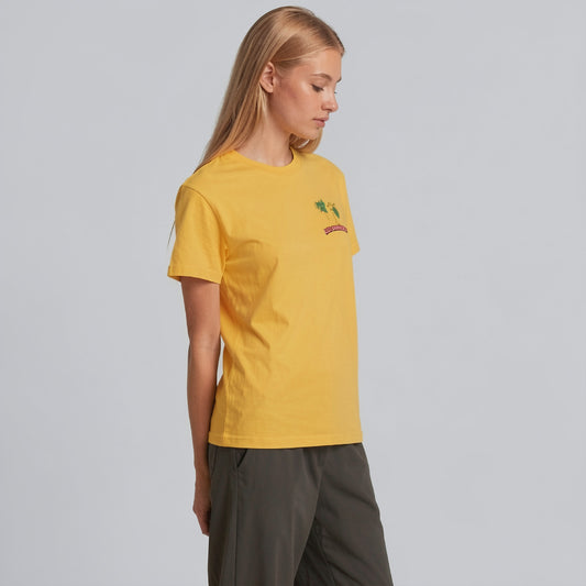 LOS ANGELES T-SHIRT in sunny yellow