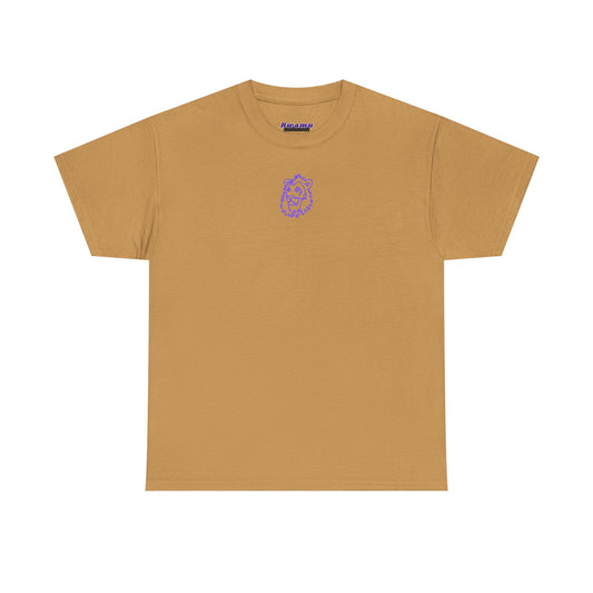 MAJESTIC LION UNISEX HEAVY TEE in old gold