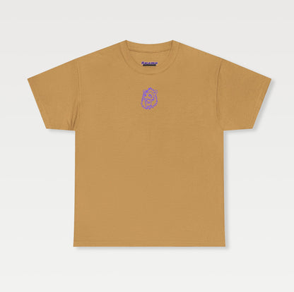 MAJESTIC LION UNISEX HEAVY TEE in old gold